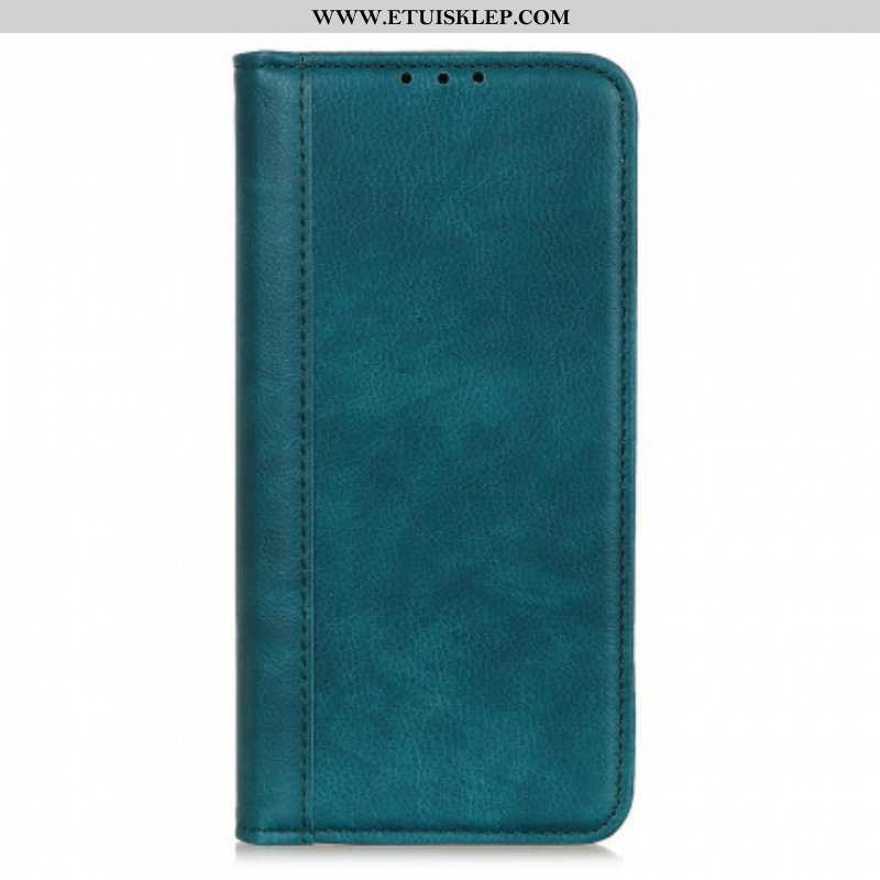 Etui Na Telefon do Xiaomi Redmi Note 10 Pro Etui Folio Dwoina Skóry Liczi